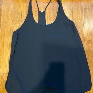 Lululemon black running athletic tank
